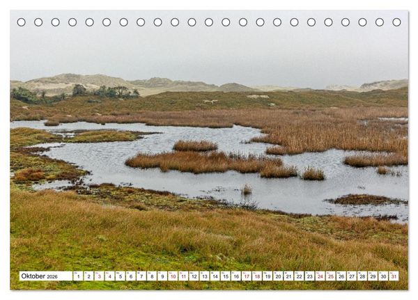 Produktbild: Wintertage auf Norderney (Tischkalender 2026 DIN A5 quer), CALVENDO Monatskalender
