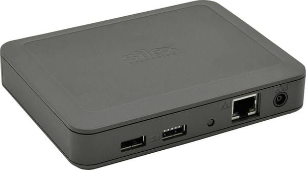 Silex Technology DS-600 Netzwerk USB-Server LAN (10/100/1000 MBit/s), USB 3.2 Gen 1 (USB 3.0), USB 2.0