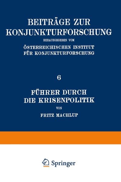 Produktbild: F&uuml;hrer Durch Die Krisenpolitik