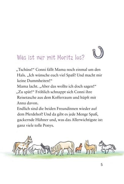 Produktbild: Conni Erz&auml;hlb&auml;nde 42: Conni und die wilden Pferde