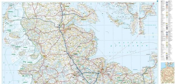 Produktbild: ADAC Regionalkarte 01 Schleswig-Holstein, Hamburg 1:150.000