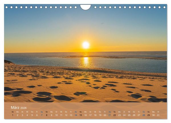 Produktbild: Die Bretagne - Sonne und das Meer (Wandkalender 2026 DIN A4 quer), CALVENDO Monatskalender