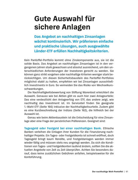 Produktbild: Das Pantoffel-Portfolio