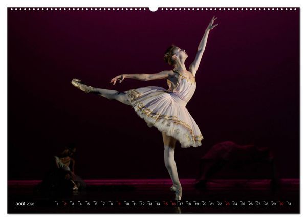 Produktbild: Vaganova, ballet imp&eacute;rial (Calendrier mural 2026 DIN A2 vertical) calendrier de bureau