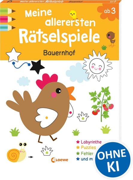 Produktbild: Meine allerersten R&auml;tselspiele - Bauernhof