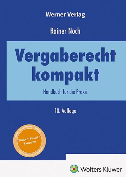 Produktbild: Vergaberecht kompakt