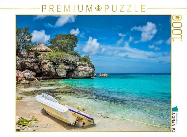 CALVENDO Puzzle Curaçao - bunte Insel in der Karibik | 1000 Teile Lege-Größe 64x48cm Foto-Puzzle für glückliche Stunden, Sonstige von , Calvendo