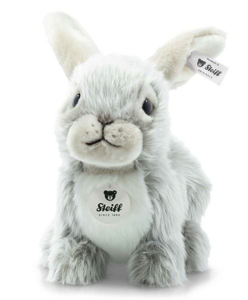 Produktbild: Steiff 067488 - Dormili Hase, sitzend, grau, Pl&uuml;sch, 21 cm