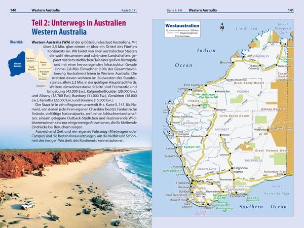 Produktbild: Reise Know-How Reiseführer Australien – Westen und Zentrum
