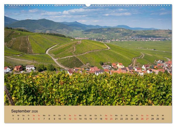 Produktbild: Landschaften im Elsass (Wandkalender 2026 DIN A2 quer), CALVENDO Monatskalender
