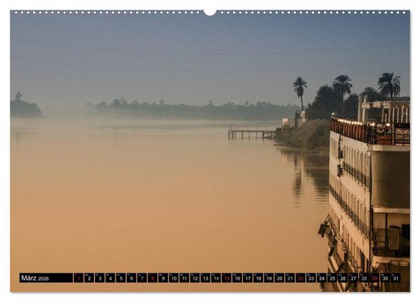 Produktbild: Abenteuer auf dem Nil. Eine Reise von Luxor nach Abu Simbel (hochwertiger Premium Wandkalender 2026 DIN A2 quer), Kunstdruck in Hochglanz