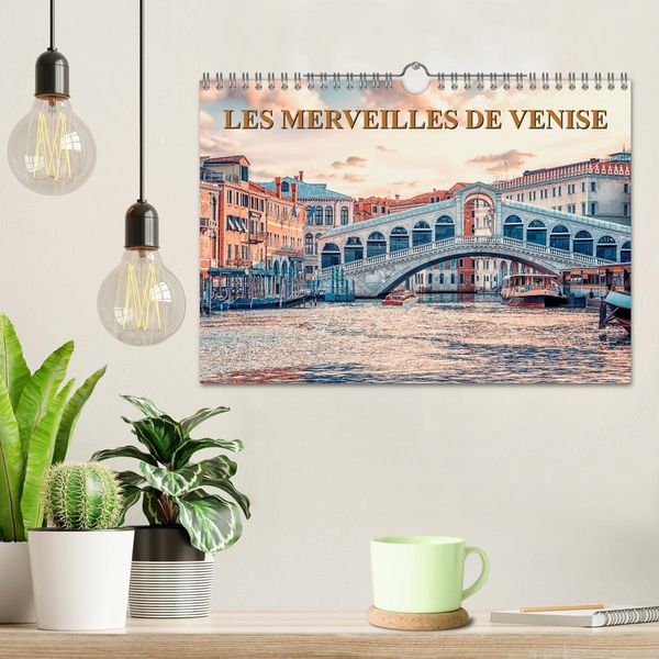 Produktbild: Les merveilles de Venise (Calendrier mural 2026 DIN A4 vertical), CALVENDO calendrier mensuel