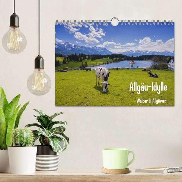Produktbild: Allg&auml;u-Idylle (Wandkalender 2026 DIN A4 quer), CALVENDO Monatskalender