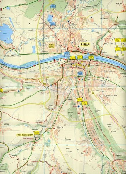 Produktbild: Rad- und Wanderkarte Pirna, Pillnitz