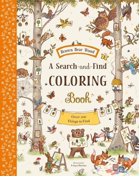Produktbild: Brown Bear Wood: A Search-And-Find Coloring Book