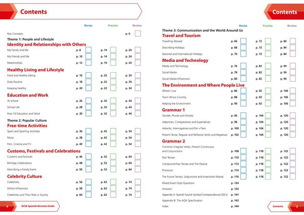 Produktbild: AQA GCSE 9-1 Spanish Complete Revision and Practice