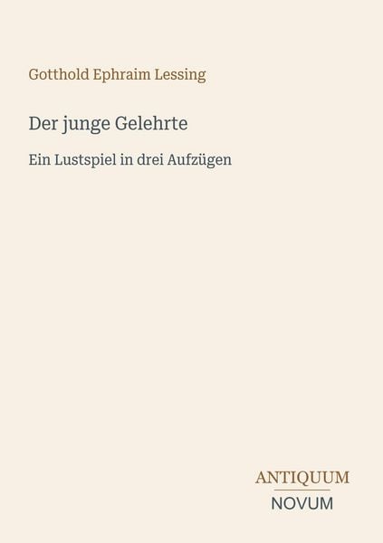 Produktbild: Der junge Gelehrte
