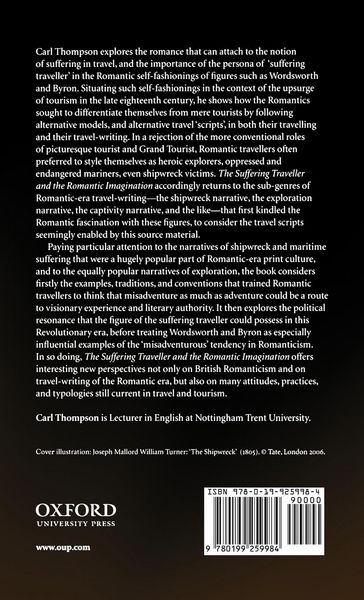 Produktbild: The Suffering Traveller and the Romantic Imagination