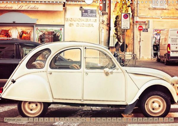 Produktbild: Die Legende - die Ente, Citro&euml;n 2CV (Wandkalender 2022 DIN A3 quer)