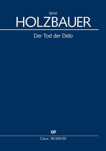 Produktbild: Der Tod der Dido (Klavierauszug)