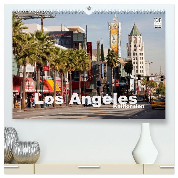 Produktbild: Los Angeles - Kalifornien (hochwertiger Premium Wandkalender 2026 DIN A2 quer), Kunstdruck in Hochglanz