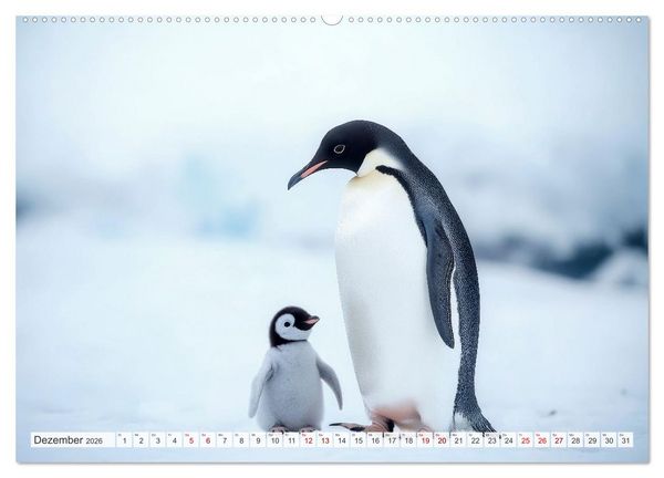Produktbild: M&uuml;tterherzen im wilden Tierreich (hochwertiger Premium Wandkalender 2026 DIN A2 quer), Kunstdruck in Hochglanz