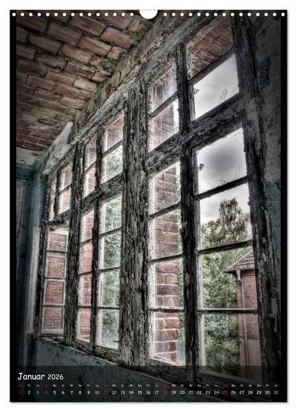 Produktbild: Lost Places II, Vergessene Orte (Wandkalender 2026 DIN A3 hoch), CALVENDO Monatskalender