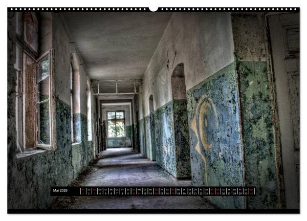 Produktbild: Lost Places, Vergessene Orte / AT-Version (Wandkalender 2026 DIN A2 quer), CALVENDO Monatskalender