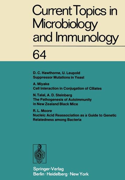 Produktbild: Current Topics in Microbiology and Immunology