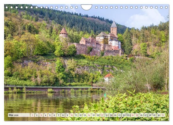 Produktbild: Romantisches Neckartal (Wandkalender 2026 DIN A4 quer), CALVENDO Monatskalender