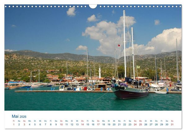Produktbild: T&uuml;rkei - Reise ins Blaue (Wandkalender 2026 DIN A3 quer), CALVENDO Monatskalender