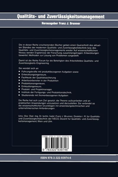 Produktbild: Zuverl&auml;ssigkeitsbewertung Zukunftsorientierter Technologien