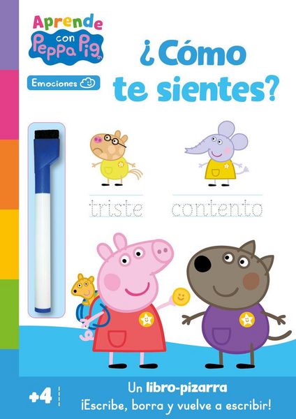 Produktbild: Peppa Pig. Primeros aprendizajes - Aprende con Peppa. &iquest;C&oacute;mo te sientes?