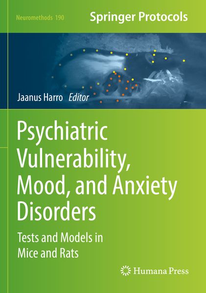 Produktbild: Psychiatric Vulnerability, Mood, and Anxiety Disorders