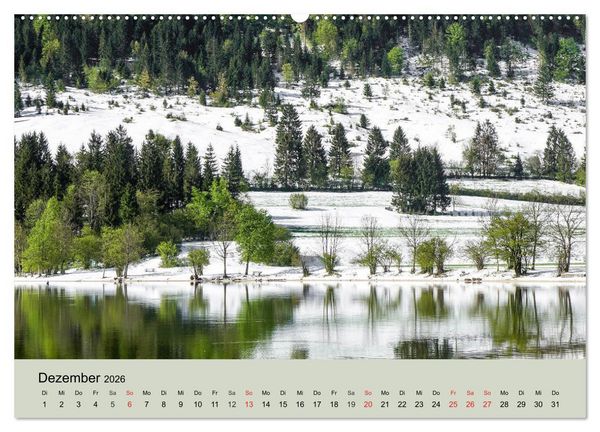 Produktbild: Mittelfranken - Das fr&auml;nkische Seenland (hochwertiger Premium Wandkalender 2026 DIN A2 quer), Kunstdruck in Hochglanz