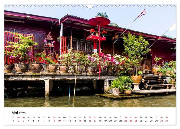 Produktbild: 3 Tage Bangkog (Wandkalender 2026 DIN A3 quer), CALVENDO Monatskalender