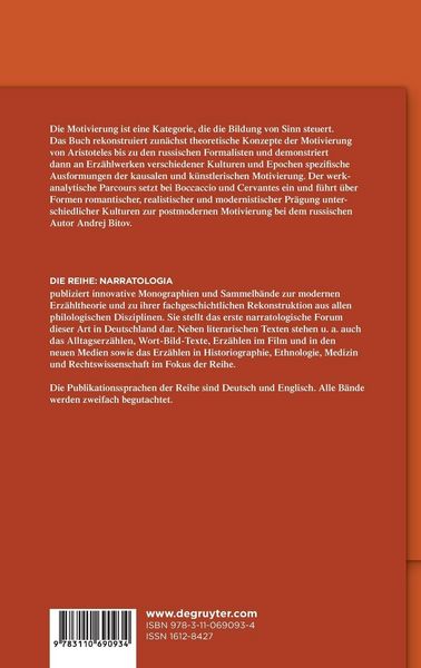 Produktbild: Narrative Motivierung