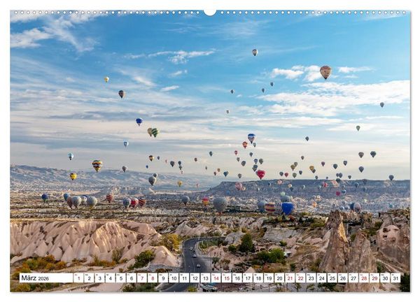 Produktbild: Kappadokien, Feent&uuml;rme und Ballontr&auml;ume (Wandkalender 2026 DIN A2 quer), CALVENDO Monatskalender