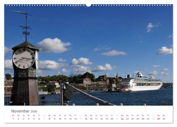Produktbild: Oslo im Auge des Fotografen (Wandkalender 2026 DIN A2 quer), CALVENDO Monatskalender