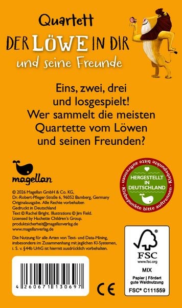 Produktbild: Quartett - Der L&ouml;we in dir und seine Freunde