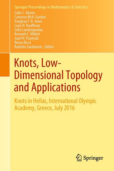 Produktbild: Knots, Low-Dimensional Topology and Applications