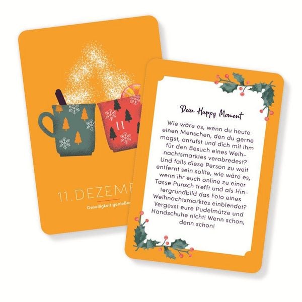 Produktbild: Dein Advent. 24 Gl&uuml;cksmomente nur f&uuml;r dich - Das Kartenset