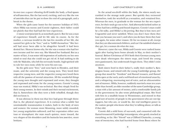 Produktbild: Lady Chatterley's Lover
