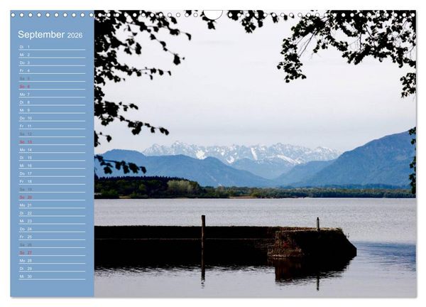 Produktbild: Am sch&ouml;nen Chiemsee (Wandkalender 2026 DIN A3 quer), CALVENDO Monatskalender
