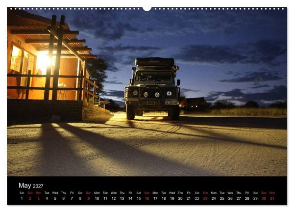 Produktbild: Off-road adventures in Africa (High Quality Premium Wall Calendar 2027 DIN A2 landscape),CALVENDO 12 Month Wall Calendar