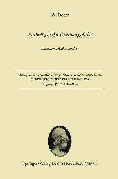 Produktbild: Pathologie der Coronargef&auml;&szlig;e