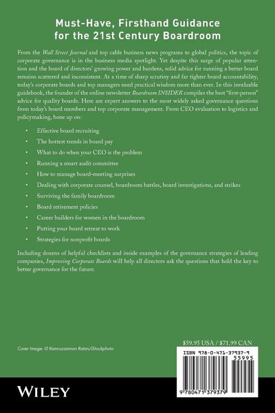 Produktbild: Improving Corporate Boards