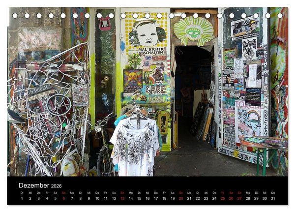 Produktbild: Alternativer Berlinkalender (Tischkalender 2026 DIN A5 quer), CALVENDO Monatskalender
