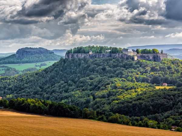 Produktbild: CALVENDO Puzzle Festung K&ouml;nigstein 1000 Teile Lege-Gr&ouml;&szlig;e 64 x 48 cm Foto-Puzzle Bild von hessbeck.fotografix