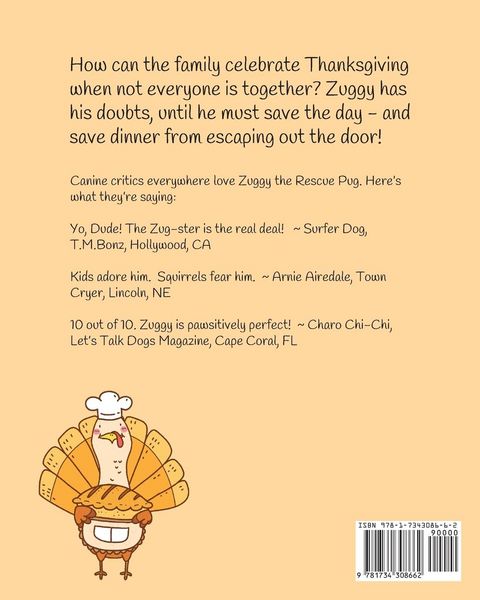 Produktbild: Zuggy the Rescue Pug - The Great Turkey Chase